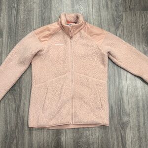 Mammut Medium Pink Fleece Zip-Up Jacket